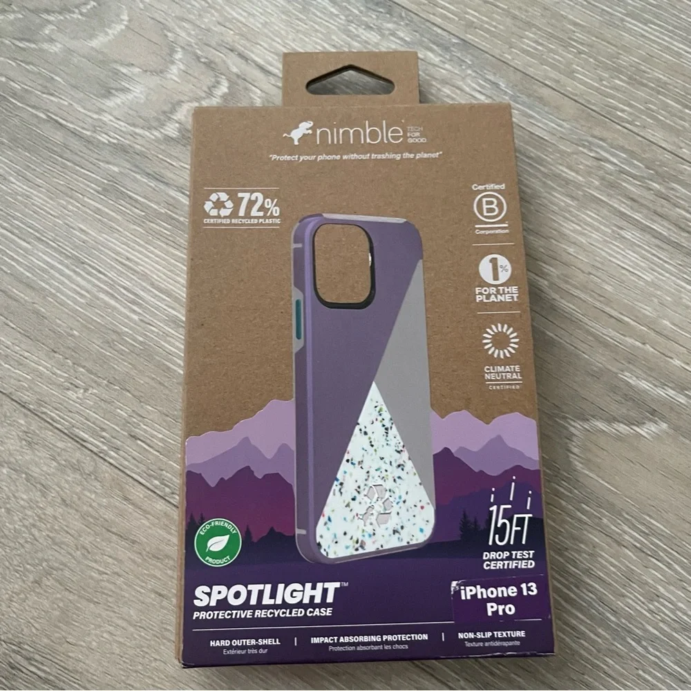 Nimble Purple and Gray Iphone 13 Pro